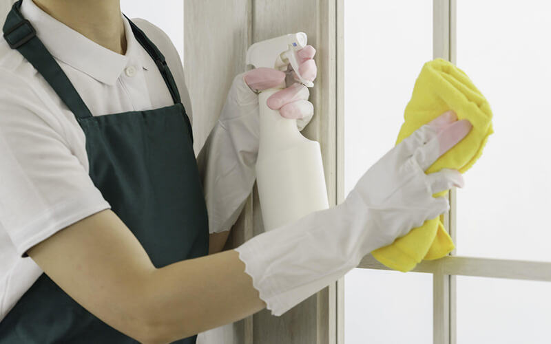 別荘の清掃や管理は委託